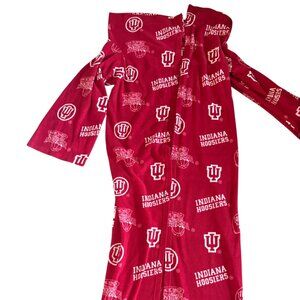 Indiana Hoosiers NCAA Collegiate Snuggle Robe S-M One Size Soft Fleece